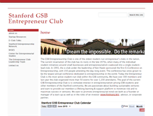 Tablet Screenshot of gsbeclub.org